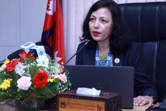 एसपीपीमा सहभागी नहुने पत्र पठाउन अझै अध्ययनमा छौंः  परराष्ट्र मन्त्रालय