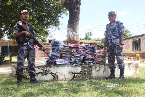 सशस्त्र प्रहरीद्वारा चोरीपैठारीका विभिन्न सामान बरामद