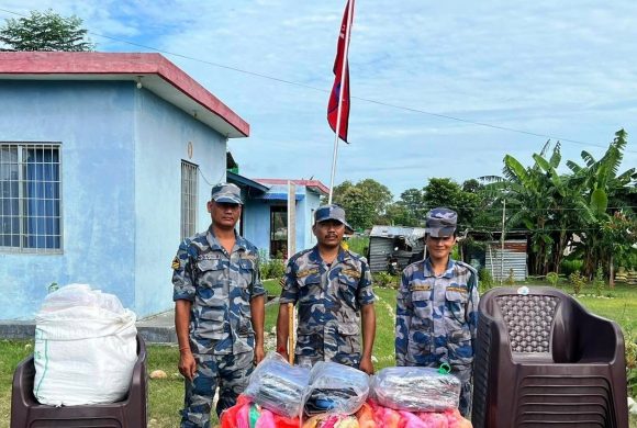 सशस्त्र प्रहरीद्वारा भन्सार छलीको सामान बरामद