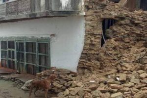खोटाङ भूकम्पः दुई विद्यालय भवन, एक प्रहरी चौकी र चार सय ७५ घरमा क्षति