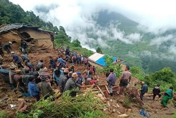 म्याग्दीमा पहिरोमा पुरिएर एकै परिवारका पाँच जनाको मृत्यु, दुई घाइते