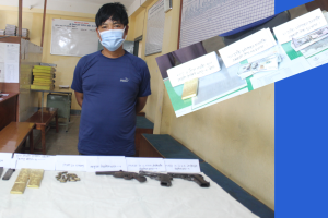 उत्तरी धादिङको खुंखार गुण्डा नाइके ‘बेगे’  पक्राउ : ३ पेस्तोल, ४ किलो सुन र डलर बरामद !