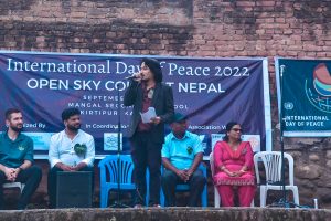 विश्व शान्ति दिवसमा ‘पिस फर पिपुल्स’ले विद्यार्थीलाई गराए शान्तीको प्रत्याभूति