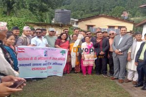 ओखलढुंगामा “जनताको साथमा काँग्रेस” अभियानको समापन