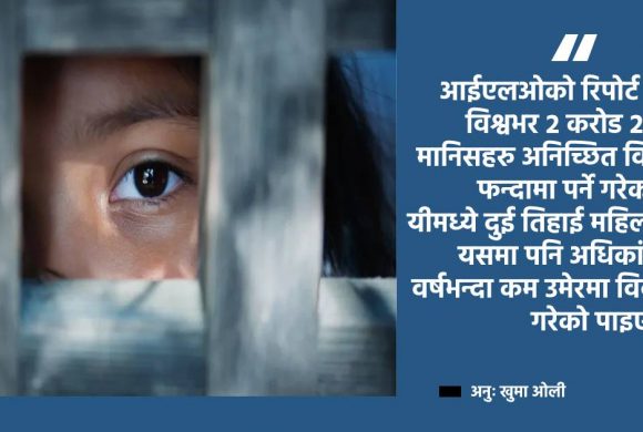 विश्वभर ५ करोडभन्दा बढी मानिस आज पनि दास भएर बाँचिरहेका छन्