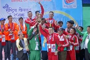 नवौंँ राष्ट्रिय खेलकुदः १७३ स्वर्णसहित आर्मी अग्रस्थानमा