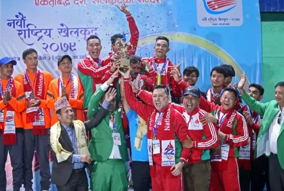 नवौंँ राष्ट्रिय खेलकुदः १७३ स्वर्णसहित आर्मी अग्रस्थानमा