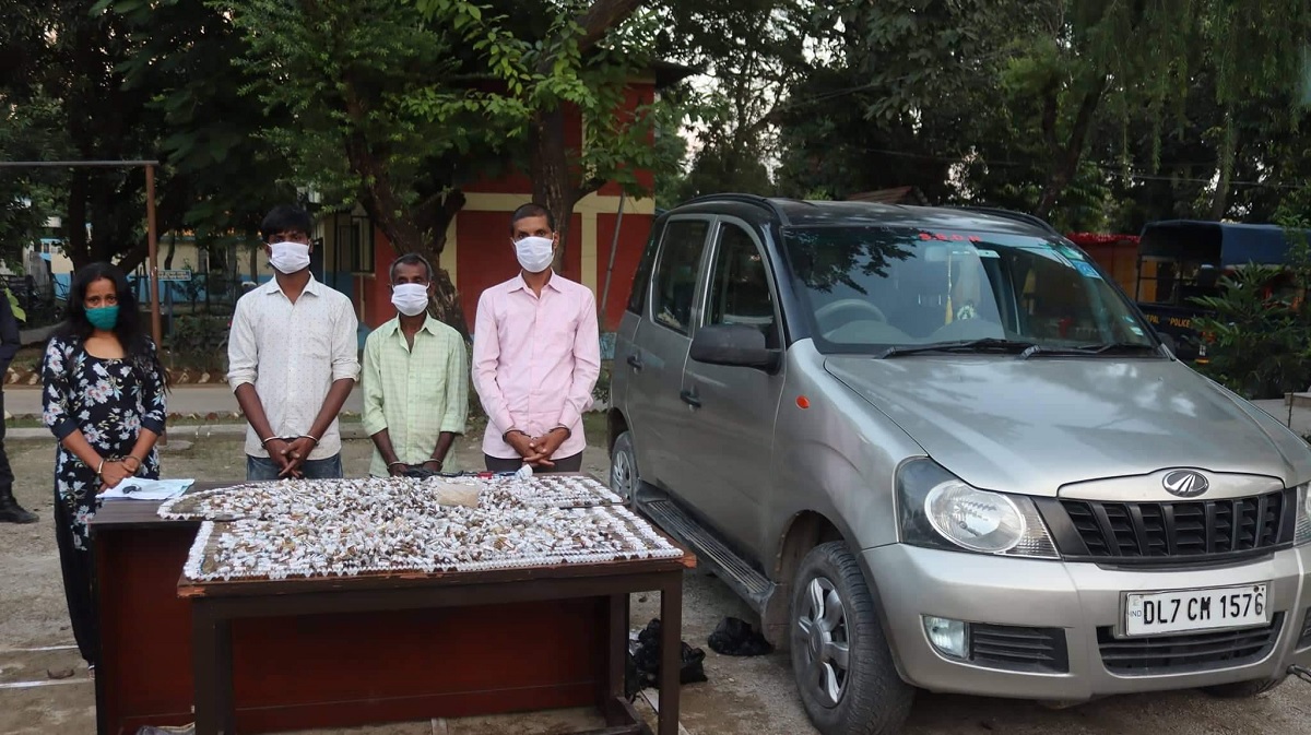 लागुऔषधसहित ३ जना भारतीय र १ नेपाली नागरिक पक्राउ