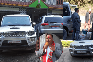 चुनावी प्रचार प्रसारमा शिक्षा मन्त्री पौडेलद्वारा सरकारी गाडीको चरम दुरुपयोग [भिडियोसहित]