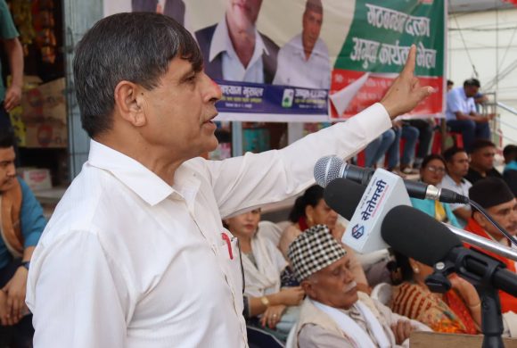 संसद र संविधानलाई प्रहार गर्ने ओलीले नै राजनीति दुर्गन्धित बनाएः घनश्याम भुसाल