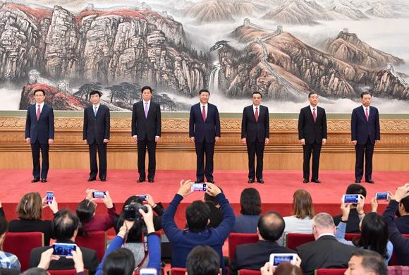 यी हुन् चिनियाँ कम्युनिस्ट पार्टीका शीर्ष सात नेता, ली चियाङ प्रधानमन्त्री बन्ने