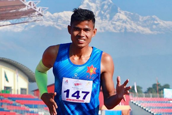 ४०० मिटर दाैडमा सोमलाई राष्ट्रिय कीर्तिमानीसहित स्वर्ण