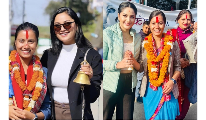सोविताको समर्थनमा नायिका बर्षा देखि रेश्मा सम्म