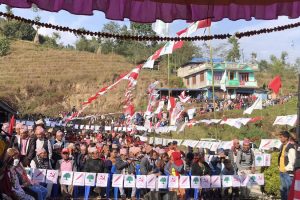 सत्ता गठबन्धनको चुनावी सभास्थल नजिकै बम विस्फोट