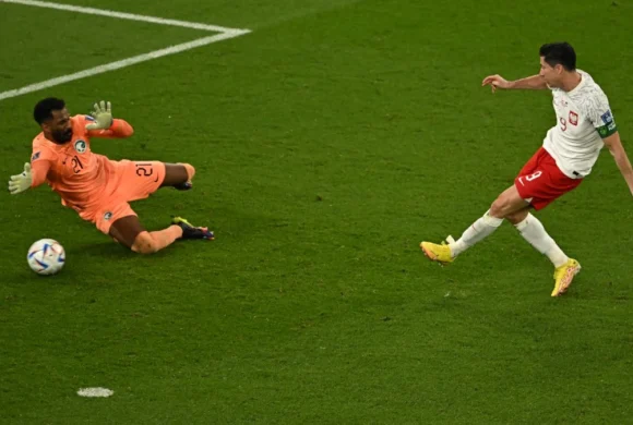 विश्वकप फुटबल २०२२ : पोल्याण्डले साउदीलाई २-० ले हरायो