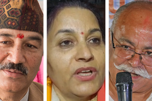 मकवानपुर १ मा डीनाको फराकिलो अग्रता, कमल थापा ५५० मतले पछाडि