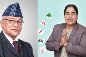 काठमाडौं ९ मा एमालेको अग्रता, माओवादीकी धमला तेस्रो स्थानमा