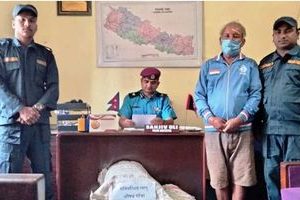 २५ किलो गाजा सहित बारामा एकजना पक्राउ
