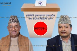 भक्तपुर-२ मा कांग्रेसका दुर्लभ थापालाई सुरुवाती अग्रता