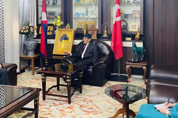 अमेरिकी राजदूतलाई भेटेर प्रचण्डले के भने ?