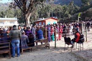मतदानका लागि लाइन बसेका ८८ वर्षीय वृद्धको मृत्यु