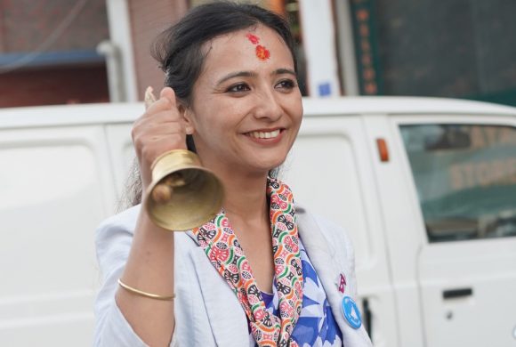 चुनाव चिह्न घन्टी लिएर प्रचारमा नजान तोसिमालाई आयोगको निर्देशन