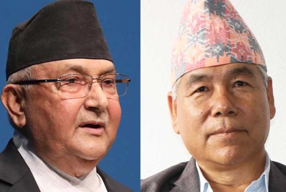 ओलीलाई भेट्न बालकोट पुगे देव गुरुङ, के भयो कुराकानी ?