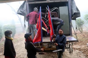 रातारात दाङ सारियो लुम्बिनीको मुख्यमन्त्री कार्यालय
