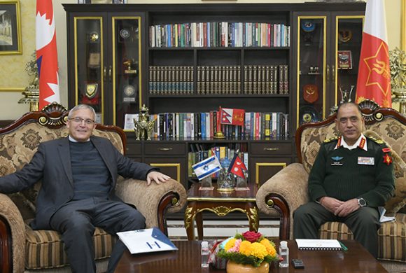 प्रधानसेनापति शर्मा र ईजरायली राजदूतबीच भेट, के भयो कुराकानी ?