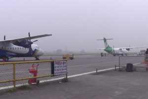 हुस्सुका कारण त्रिभुवन अन्तर्राष्ट्रिय विमानस्थलमा उडान प्रभावित