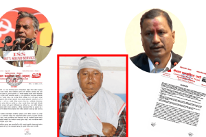 विप्लव समुह र धर्मेन्द्र वास्तोला समुहबीच भिडन्त शुरु : कार्यकर्ता कुटिन थाले !