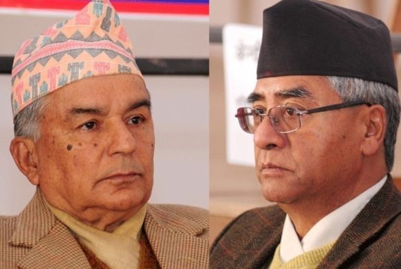 देउवालाई एक्लै भेटेर रामचन्द्रले भने– मलाई संसदीय दलको नेता चुनिन सहयोग गर्नुस्