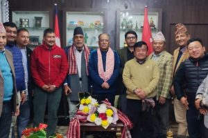 बूढीगण्डकी जलविद्युत आयोजना निर्माणको माग गर्दै धादिङ र गोरखाका जनप्रतिनिधि खुमलटारमा
