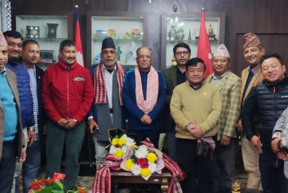 बूढीगण्डकी जलविद्युत आयोजना निर्माणको माग गर्दै धादिङ र गोरखाका जनप्रतिनिधि खुमलटारमा