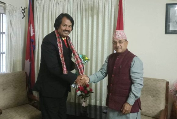 जनमत पार्टीका अध्यक्ष र कांग्रेस उपसभापतिबीच भेटवार्ता