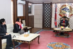 प्रधानमन्त्री प्रचण्ड भेट्न यूरोपेली संघकी राजदूत बालुवाटारमा, के भयो कुराकानी ?