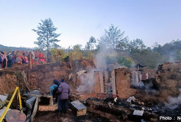 पाँचथरमा आगोमा जलेर २ जनाको मृत्यु, २ घाइते
