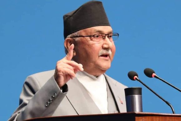 देउवालाई ओलीको प्रश्न-गुरुजी ! तपाईँले होइन पटक-पटक संसद् विघटन गरेको ?