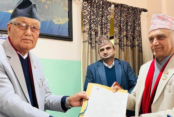 गण्डकी प्रदेशको मुख्यमन्त्रीमा एमालेका खगराज अधिकारी नियुक्त
