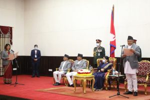 उपसभामुख इन्दिरा रानाले लिइन् शपथ