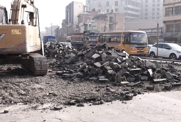 ग्वार्कोमा सवारी चाप कम गर्न कोटेश्वरबाटै ट्राफिक डाइभर्ट गरिने