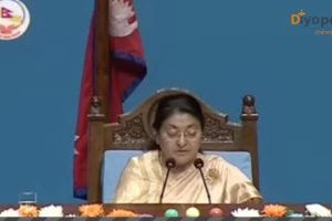 अर्थतन्त्र सुदृढीकरणमा गम्भीर पाइला चाल्न आवश्यकः राष्ट्रपति