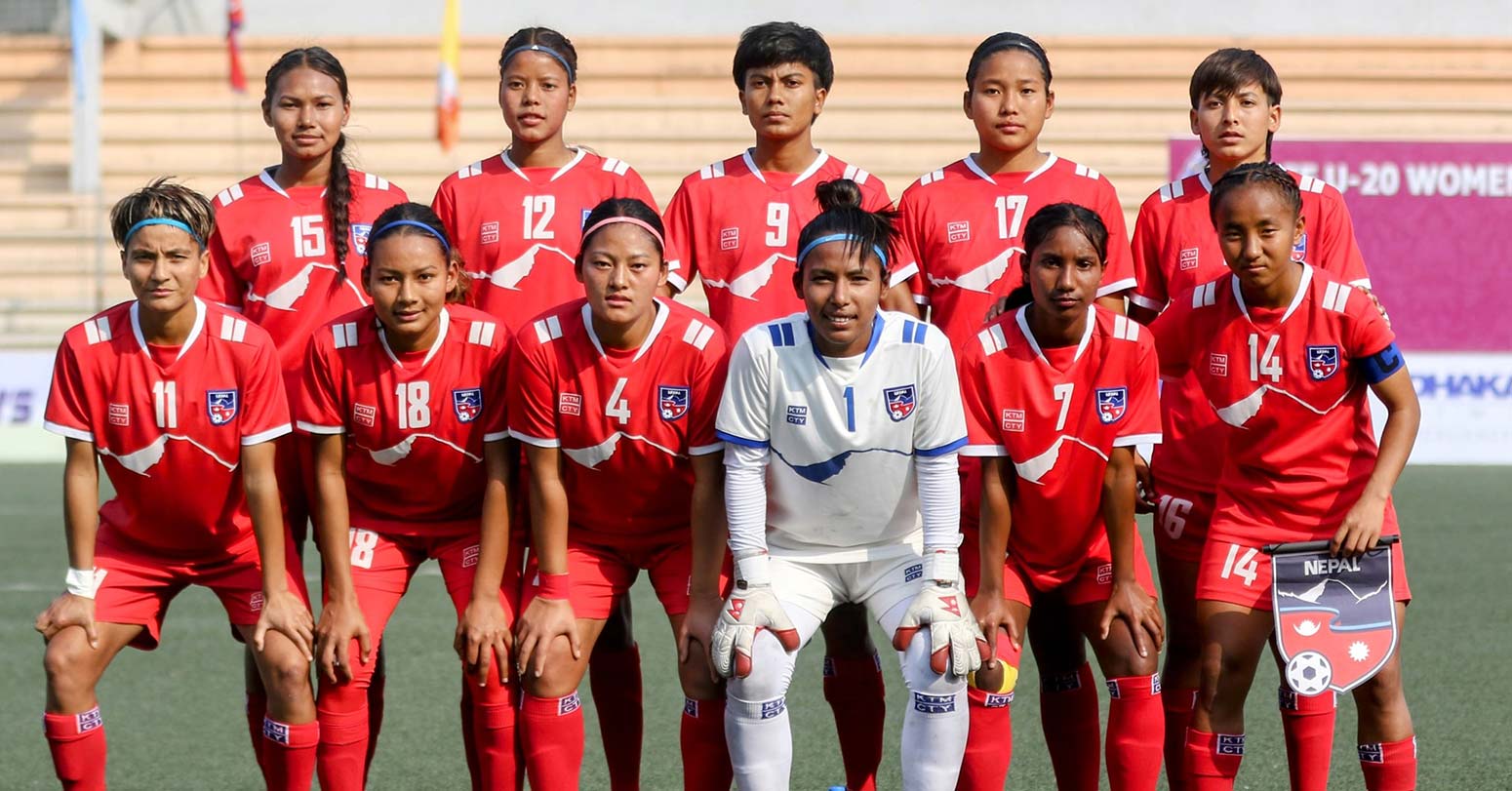 भारतलाई हराउँदै नेपाल साफ यू–२० महिला च्याम्पियनसिपको फाइनलमा