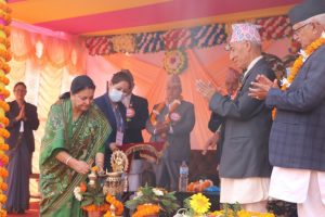 प्रदेशलाई सुविधासम्पन्न बनाउन राष्ट्रपति भण्डारीको जोड