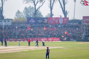युएईका कप्तान मोहम्मद वासिम आउट, नेपाललाई दोस्रो सफलता