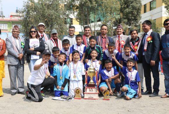 लोयल्टी कप अन्तरविद्यालय फुटबलमा आयोजकलाई उपाधि