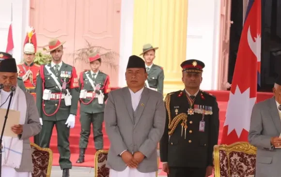 नवनिर्वाचित उपराष्ट्रपति यादवले लिए पद तथा गोपनीयताको शपथ