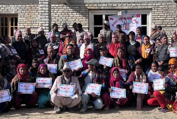 जुम्लामा अन्तरजातीय विवाह गर्ने ६० जोडी सम्मानित