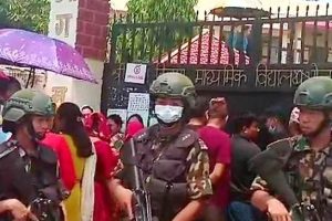 नाराबाजीपछि चितवनमा मतदान रोकियो