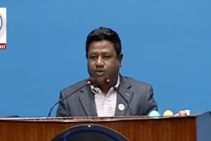 सांसद श्रेष्ठको अडियो प्रकरणमा रास्वपाले प्रतिनिधिसभामा माग्यो माफी